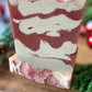 Candy cane soap
