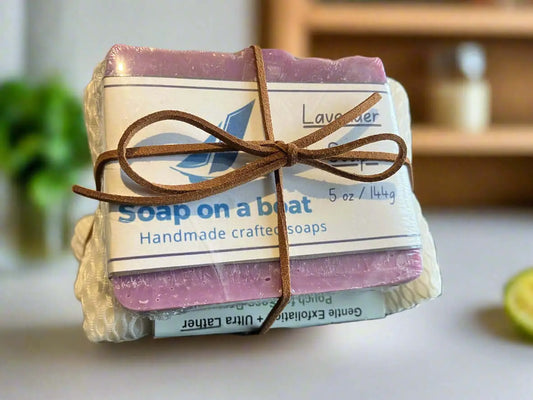 Lavender Soap & Envelope