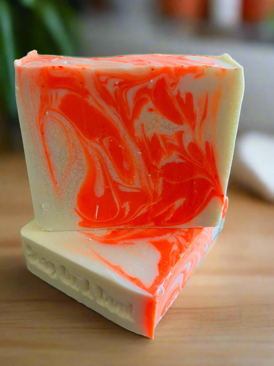 Sunset Orange Soap Soaponaboat