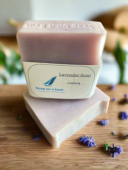 Lavender Soaponaboat