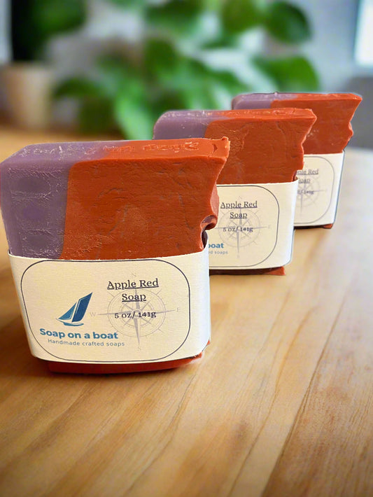 Apple Red Soap Soaponaboat